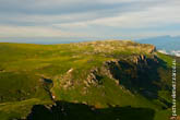 Фото горного плато Лагонаки со стороны предгорья Оштена