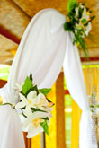 Фото цветов на свадебной арке